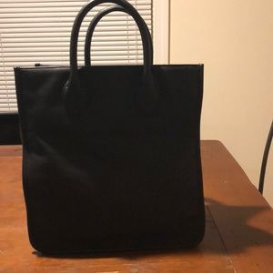 Black Jcrew Leather Purse